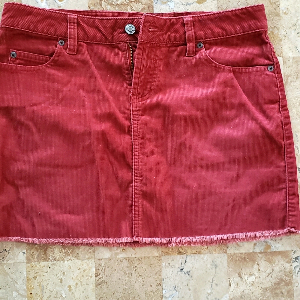 Gently used Old Navy corduroy mini skirt